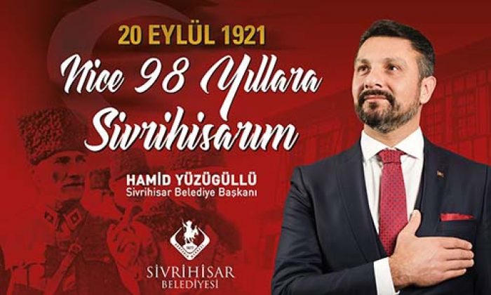 Başkan Yüzügüllü’den Kutlama Mesajı