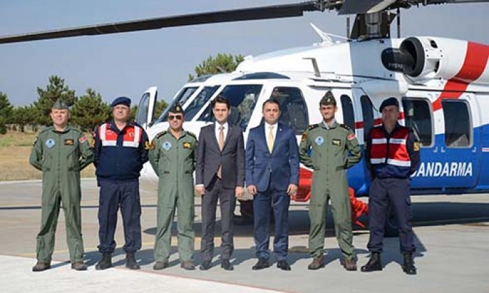 İl Jandarma Komutanlığı Havadan Trafik Denetimi Gerçekleştirdi