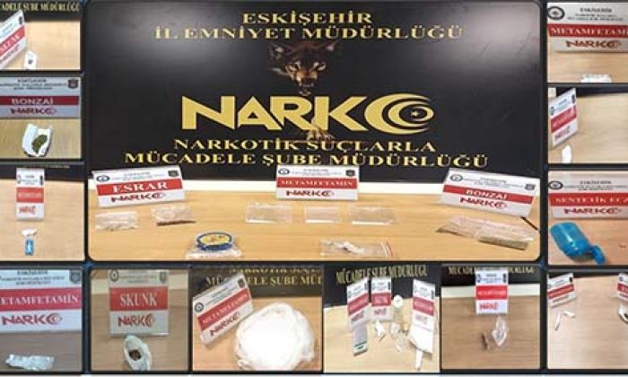 Eskişehir’de Uyuşturucu Operasyonu