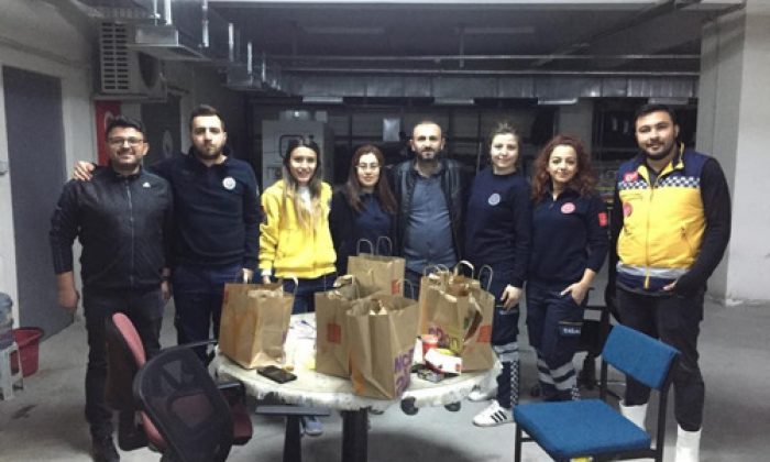 Sağlık-Sen’den Sağlık Çalışanlarına Yemek Jesti