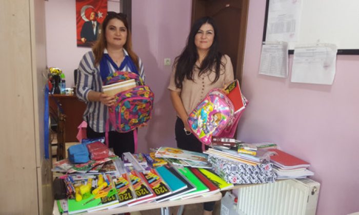 Şeker Mahallesi Muhtarı Canan Arı’dan Eğitime Destek