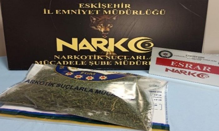 Kentte Uyuşturucu Operasyonu
