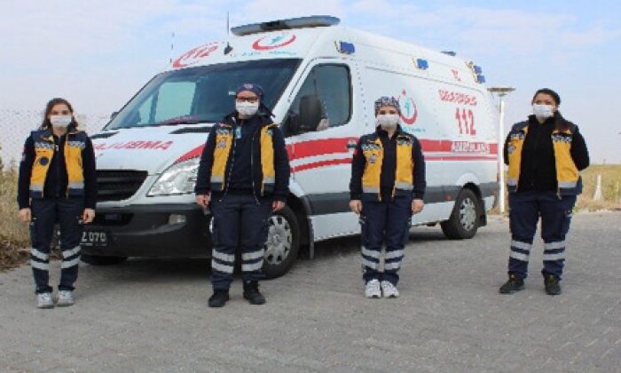 112’nin Kadın Sürücüleri Hastalara En Kısa Zamanda Yetişiyor